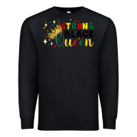 Black strong black queen Premium Sweatshirt - Artiststas