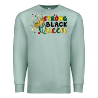 Seafoam strong black queen Premium Sweatshirt - Artiststas