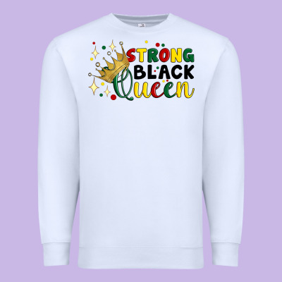 Strong Black Queen Premium Sweatshirt Designed By Artiststas