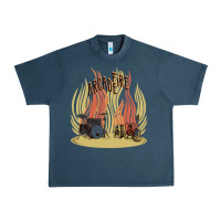Midnight Navy the arcade fire Urban Heavy Tee - lanVoArt