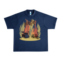 Navy the arcade fire Urban Heavy Tee - lanVoArt