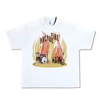 White the arcade fire Urban Heavy Tee - lanVoArt