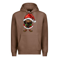 Chestnut afro santa gnomes Premium Hoodie - FaDigitalArtStudio
