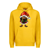 Lemon afro santa gnomes Premium Hoodie - FaDigitalArtStudio