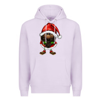Lilac afro santa gnomes Premium Hoodie - FaDigitalArtStudio