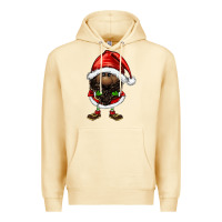 Pina Colada afro santa gnomes Premium Hoodie - FaDigitalArtStudio