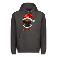 Smoke afro santa gnomes Premium Hoodie - FaDigitalArtStudio