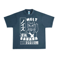 Midnight Navy melt banana Urban Heavy Tee - lanVoArt