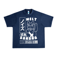 Navy melt banana Urban Heavy Tee - lanVoArt