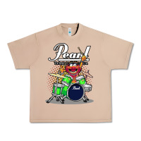 Burro animal drummer pearl drums Urban Heavy Tee - lanVoArt