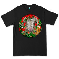 Black christmas rambouillet sheep Premium Tee - LillyAllenDesigns