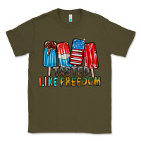 Army Green tasted like freedom Classic Tee - RacoonDesign