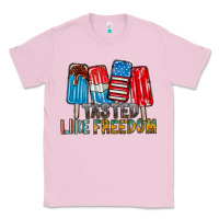 Bubblegum Pink tasted like freedom Classic Tee - RacoonDesign