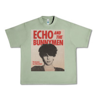 Oil Green echo and the bunnymen Urban Heavy Tee - lanVoArt