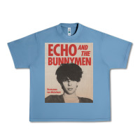 Pebble Blue echo and the bunnymen Urban Heavy Tee - lanVoArt