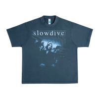 Midnight Navy slowdive souvlaki Urban Heavy Tee - lanVoArt