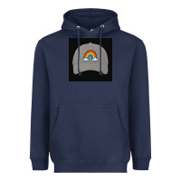 Navy capt america Heavyweight Hoodie - Rosma