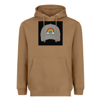 Toasted Coconut capt america Heavyweight Hoodie - Rosma
