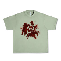 Oil Green mark of the malkavian Urban Heavy Tee - lanVoArt