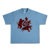 Pebble Blue mark of the malkavian Urban Heavy Tee - lanVoArt