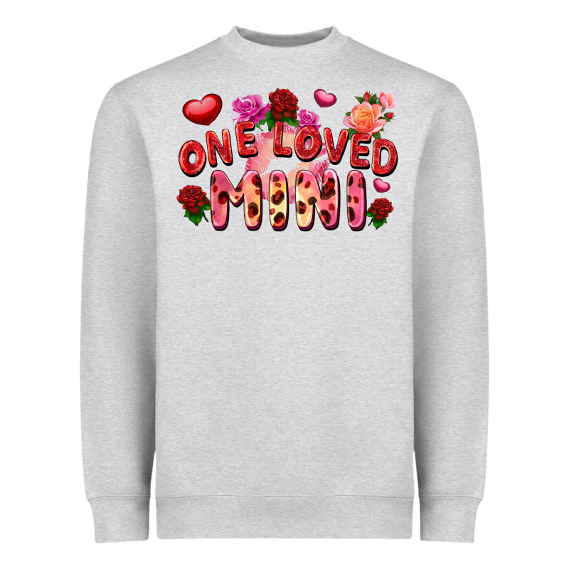 One Loved Mini Heavyweight Sweatshirt by FaDigitalArtStudio | Teevron
