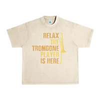 Sandshell relax the trombone player is here gift trombone gifts Urban Heavy Tee - lanVoArt