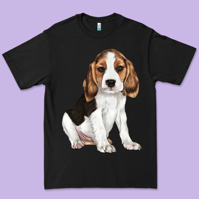 Beagle Puppy Premium Tee Designed By Lillyallendesigns