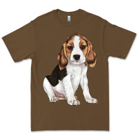 Cacao beagle puppy Premium Tee - LillyAllenDesigns