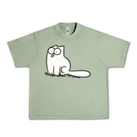Oil Green simon's cat 1 Urban Heavy Tee - lanVoArt