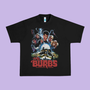 The Burbs Urban Heavy Tee Designed By Lanvoart