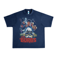 Navy the burbs Urban Heavy Tee - lanVoArt