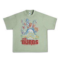 Oil Green the burbs Urban Heavy Tee - lanVoArt