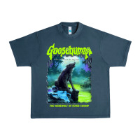 Midnight Navy r.l. stine goosebumps nightmare halloween werewolf fever swamp essenti Urban Heavy Tee - lanVoArt