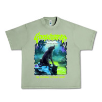 Oil Green r.l. stine goosebumps nightmare halloween werewolf fever swamp essenti Urban Heavy Tee - lanVoArt