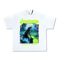 White r.l. stine goosebumps nightmare halloween werewolf fever swamp essenti Urban Heavy Tee - lanVoArt