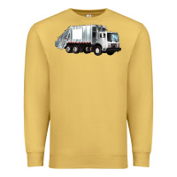 Antique Gold garbage truck Premium Sweatshirt - Artiststas