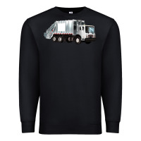 Black garbage truck Premium Sweatshirt - Artiststas