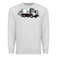 Dove Grey garbage truck Premium Sweatshirt - Artiststas