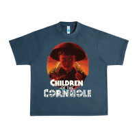 Midnight Navy children of the corn halloween cornhole the kids' spooky horror movie Urban Heavy Tee - lanVoArt