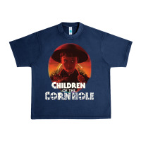 Navy children of the corn halloween cornhole the kids' spooky horror movie Urban Heavy Tee - lanVoArt