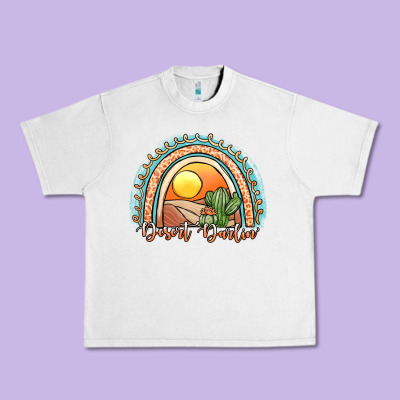 Desert Darlin' Rainbow Urban Heavy Tee Designed By Jahusdesignshop
