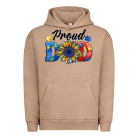 Pigment Burro proud dad autism Urban Hoodie - BarkalooDesign