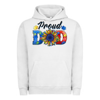 Pigment Lunar Rock proud dad autism Urban Hoodie - BarkalooDesign