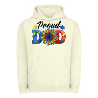 Pigment Pistachio proud dad autism Urban Hoodie - BarkalooDesign