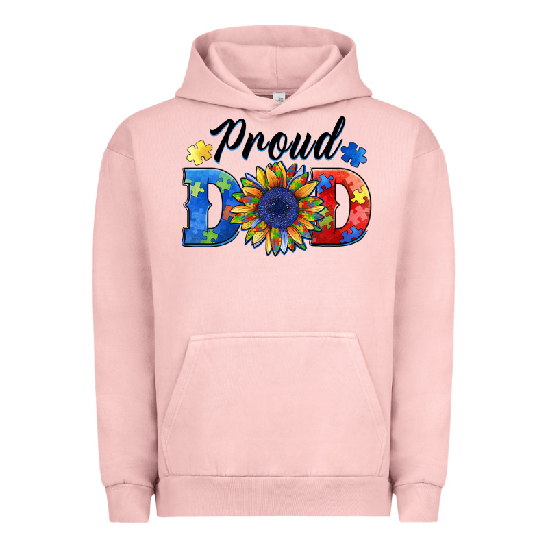 Proud Dad Autism Urban Hoodie by BarkalooDesign | Teevron