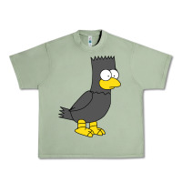 Oil Green bart as edgar allen poe raven nevermore halloween Urban Heavy Tee - lanVoArt