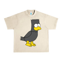 Sandshell bart as edgar allen poe raven nevermore halloween Urban Heavy Tee - lanVoArt