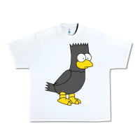 White bart as edgar allen poe raven nevermore halloween Urban Heavy Tee - lanVoArt