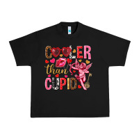 Black Cooler than Cupid Valentine's Day Urban Heavy Tee - HowdyJamesFarm