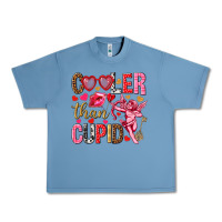 Pebble Blue Cooler than Cupid Valentine's Day Urban Heavy Tee - HowdyJamesFarm